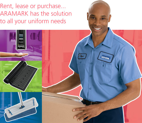 Rent, lease or purchase, ARAMARK has the solution to all your uniform needs